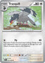 Pokémon-kaart Tranquill 072/086 Common uit de set Black Bolt