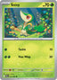 Pokémon-kaart Snivy 001/086 Common uit de set Black Bolt