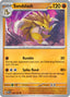 Pokémon-kaart Sandslash 028/165 Uncommon uit de set 151