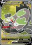 Pokémon-kaart Galarian Stunfisk V 184/189 Ultra Rare uit de set Darkness Ablaze