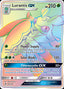 Pokémon-kaart Lurantis GX 150/149 Secret Rare uit de set Sun & Moon