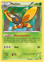 Pokémon-kaart Mothim 4/124 Rare uit de set Fates Collide
