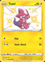 Pokémon-kaart Toxel SV41/SV122 Secret Rare uit de set Shining Fates