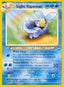 Pokémon-kaart Light Vaporeon 52/105 Uncommon uit de set Neo Destiny
