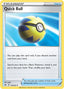 Pokémon-kaart Quick Ball 179/202 Uncommon uit de set Sword & Shield