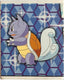 Wartortle #230 Pokemon Merlin sticker — voorkant | Lichcards