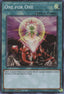 One for One — Amazing Defenders (AMDE-040) Yu-Gi-Oh! card