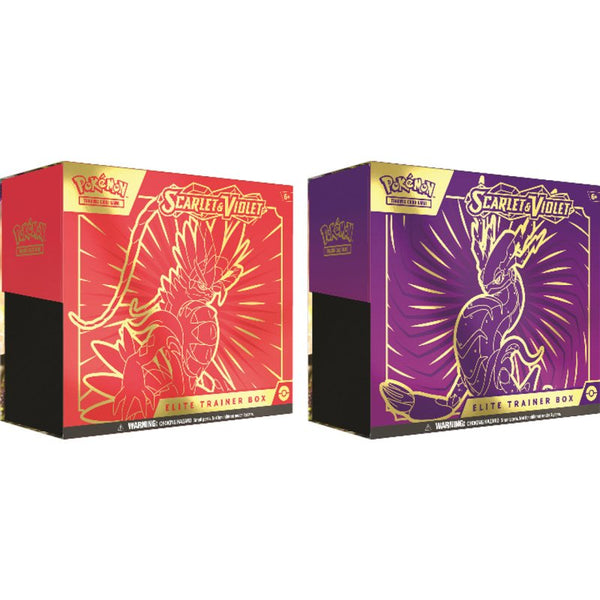 Ontdek de nieuwe Scarlet & Violet Pokémon Trading Card Game-set en Elite Trainer Boxes! - Lichcards