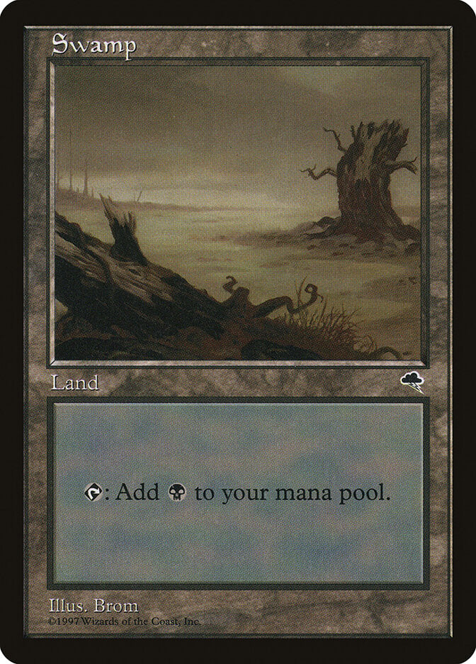Magic-kaart Swamp TMP-340 uit Tempest (Land) Main image