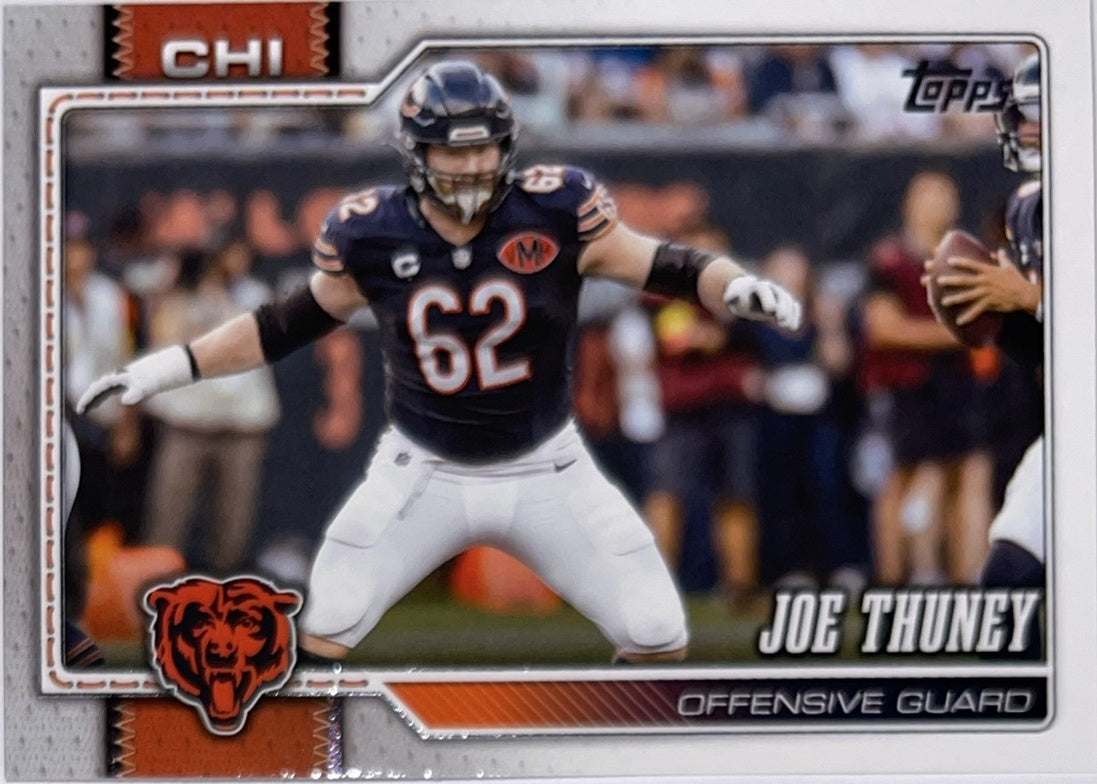 2026 Topps Football #213 Joe Thuney – Near Mint – voorkant