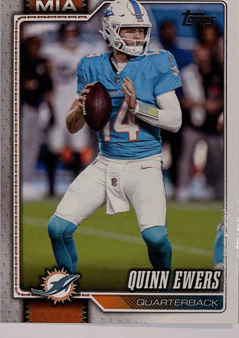 2026 Topps Football #237 Quinn Ewers – Near Mint – voorkant