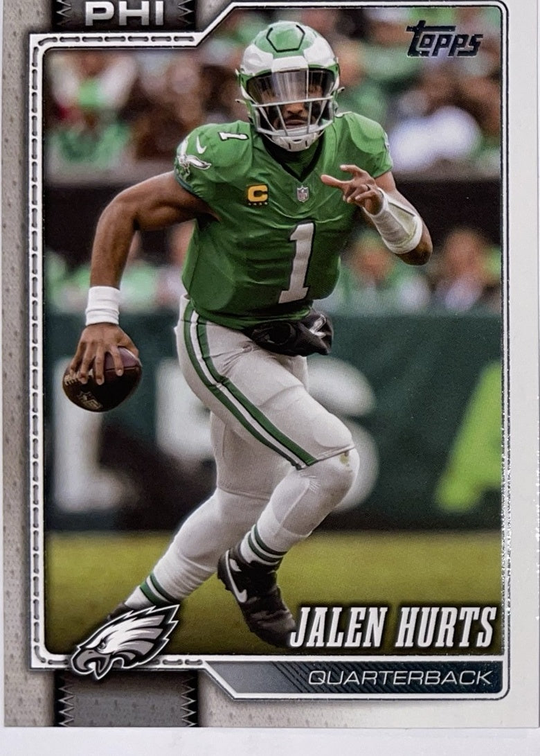 2026 Topps Football #167 Jalen Hurts – Near Mint – voorkant