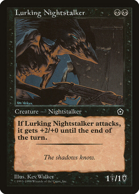 Lurking Nightstalker – Portal Second Age (P02-77) Magic: The Gathering card | LC-REM-20260804-15369821651276-002715a3-b84f-40ba-8fa9-6b2854626f4d