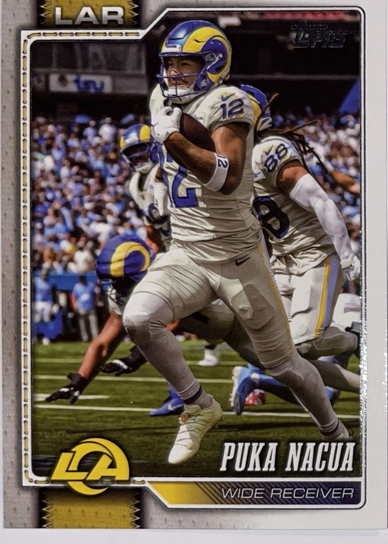 2026 Topps Football #113 Puka Nacua – Near Mint – voorkant