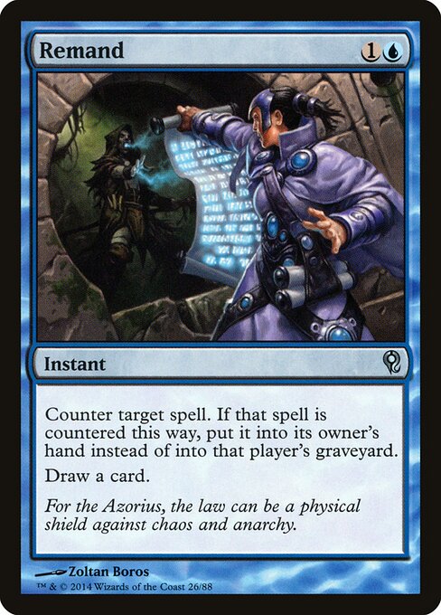 Remand – Duel Decks: Jace vs. Vraska (DDM-26) Magic: The Gathering card