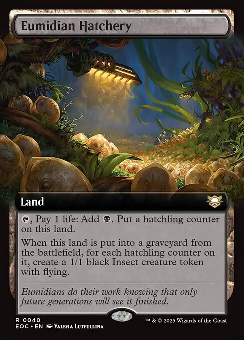 Eumidian Hatchery – Edge of Eternities Commander (EOC-40) Magic: The Gathering card | LC-REM-20260804-15517241737548-00281944-a9d3-4294-8f63-34ad09e4c627