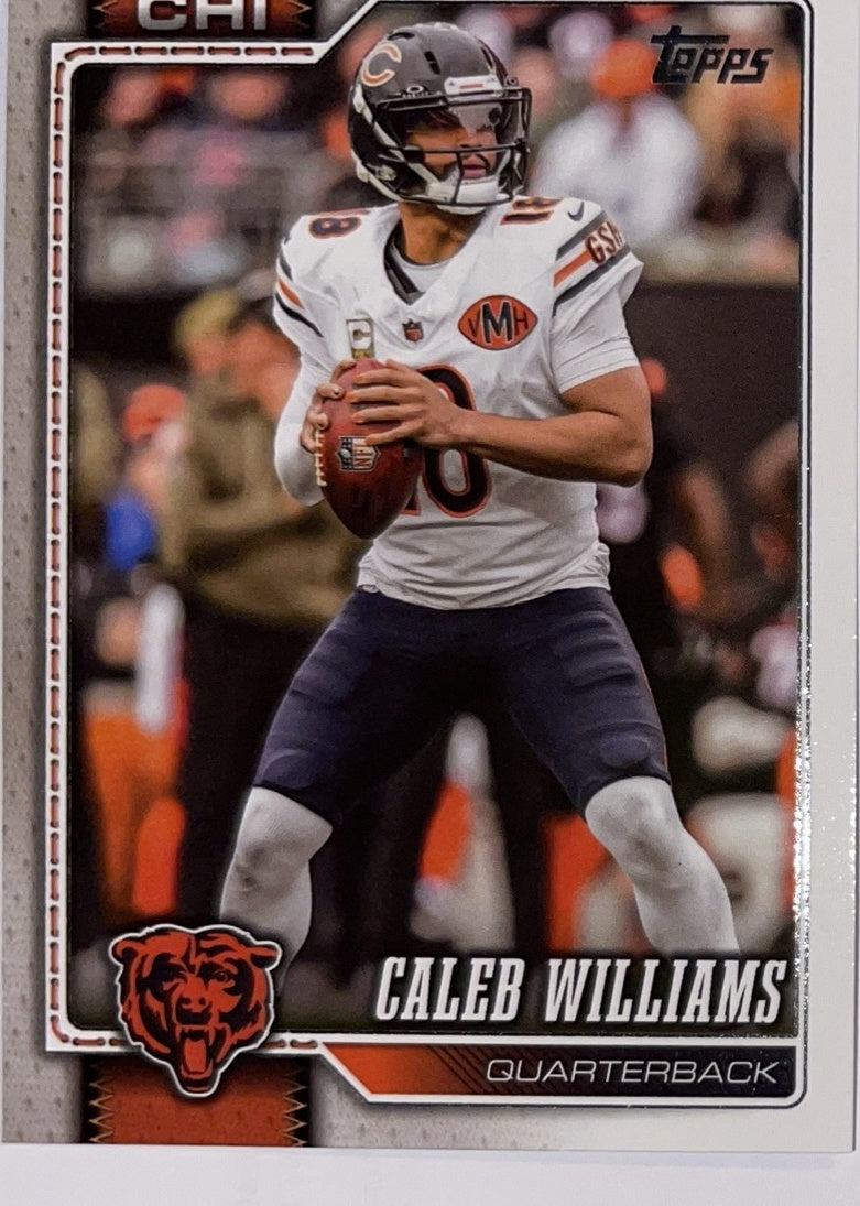 2026 Topps Football #35 Caleb Williams – Near Mint – voorkant