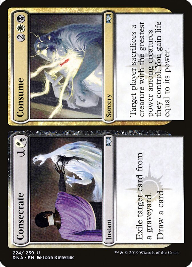 Consecrate // Consume - Ravnica Allegiance (Uncommon) [RNA-224] Hauptbild