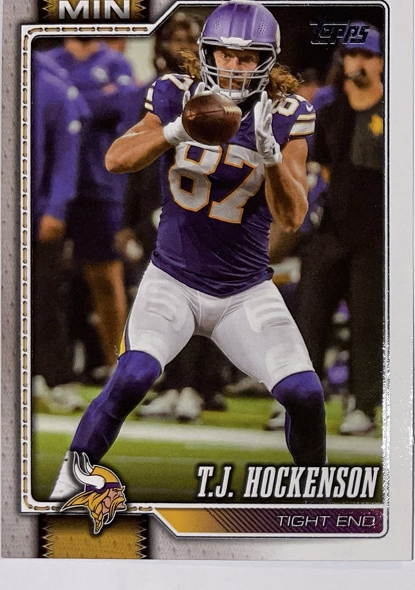 2026 Topps Football #241 T.J. Hockenson – Near Mint – voorkant