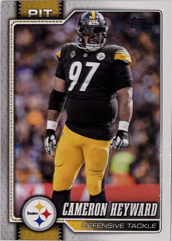 2026 Topps Football #253 Cameron Heyward – Near Mint – voorkant