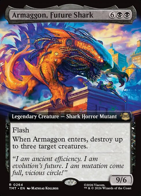 Armaggon, Future Shark – Teenage Mutant Ninja Turtles (TMT-264) Magic: The Gathering card | LC-REM-20260804-15675737145676-00436b30-d342-4c1d-81af-8f305bf53c86