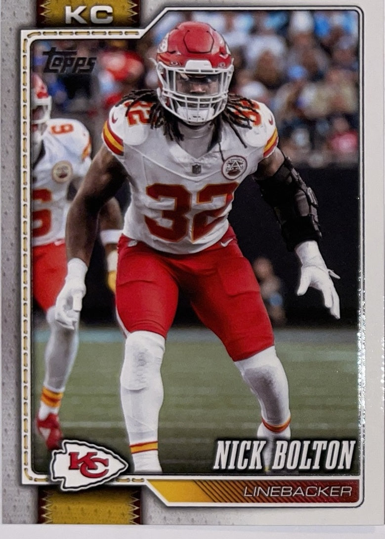 2026 Topps Football #99 Nick Bolton – Near Mint – voorkant