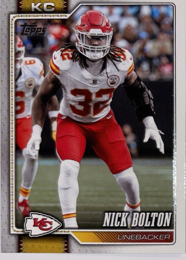 2026 Topps Football #99 Nick Bolton – Near Mint – voorkant
