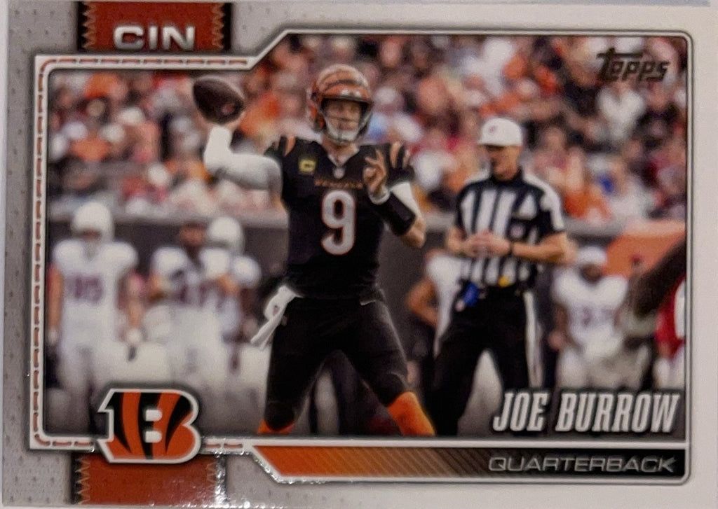 2026 Topps Football #40 Joe Burrow – Near Mint – voorkant