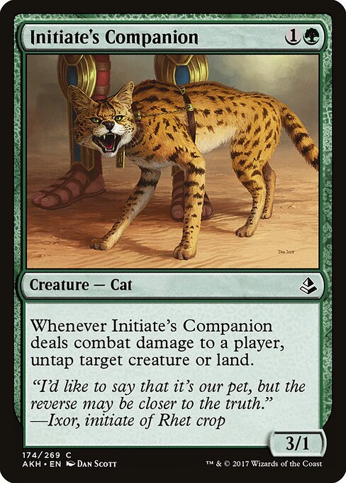 Initiate's Companion – Amonkhet (AKH-174) Magic: The Gathering card