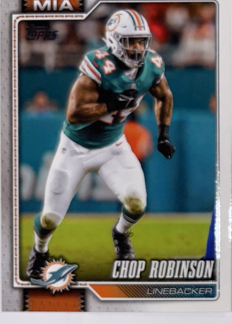 2026 Topps Football #128 Chop Robinson – Near Mint – voorkant Hoofdafbeelding
