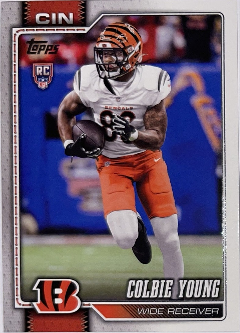 2026 Topps Football #372 Colbie Young RC – Near Mint – voorkant