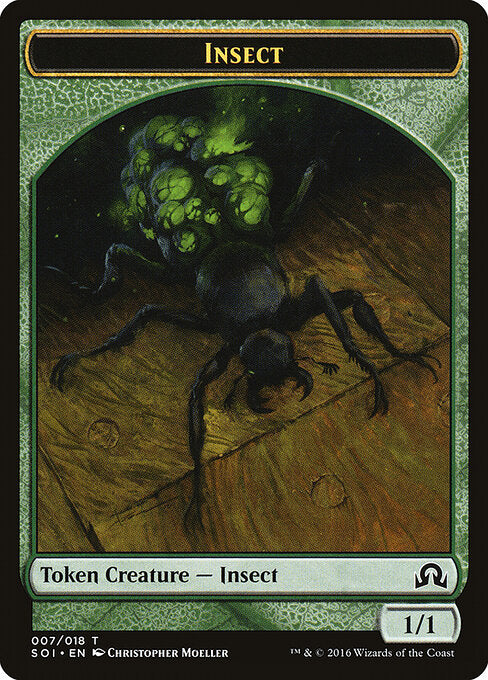 Insect – Shadows over Innistrad Tokens (TSOI-7) Magic: The Gathering card | LC-REM-20260804-15151799402828-0057f94e-c2be-44e1-a93b-e31432f4ffa5