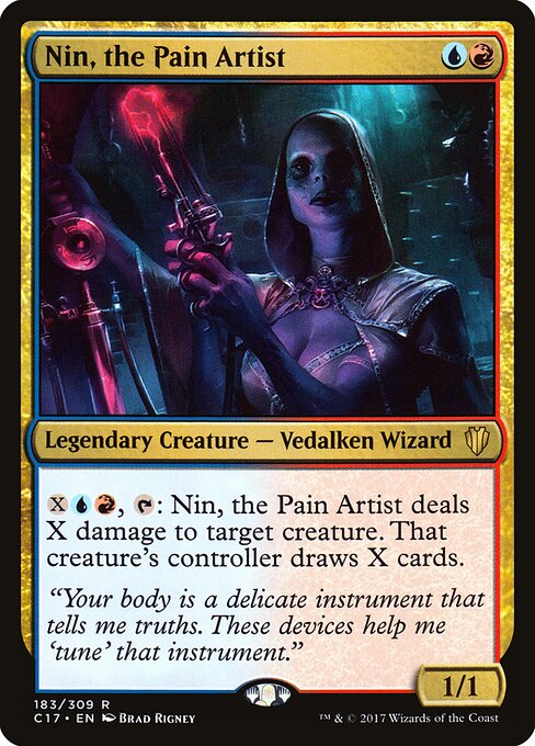 Nin, the Pain Artist – Commander 2017 (C17-183) Magic: The Gathering card | LC-REM-20260804-15151246442828-005ad65e-cf0b-48e9-a314-2ebba5a1400c
