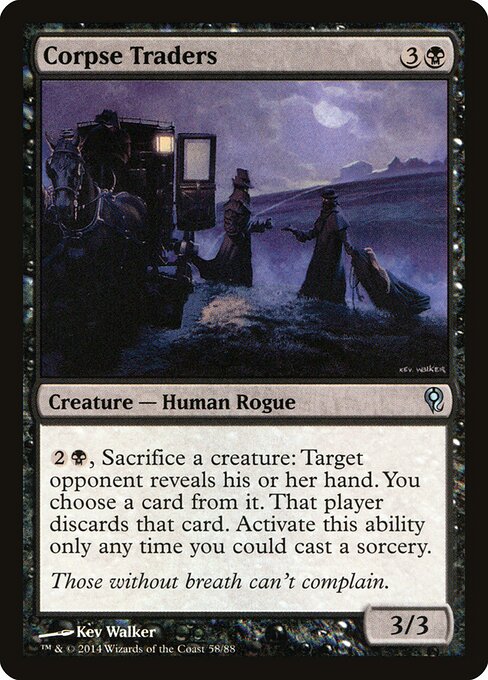Corpse Traders – Duel Decks: Jace vs. Vraska (DDM-58) Magic: The Gathering card