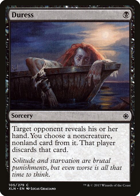 Duress – Ixalan (XLN-105) Magic: The Gathering card | LC-REM-20260804-15150874329420-006cbb74-7447-45fb-b44b-bac31832b392