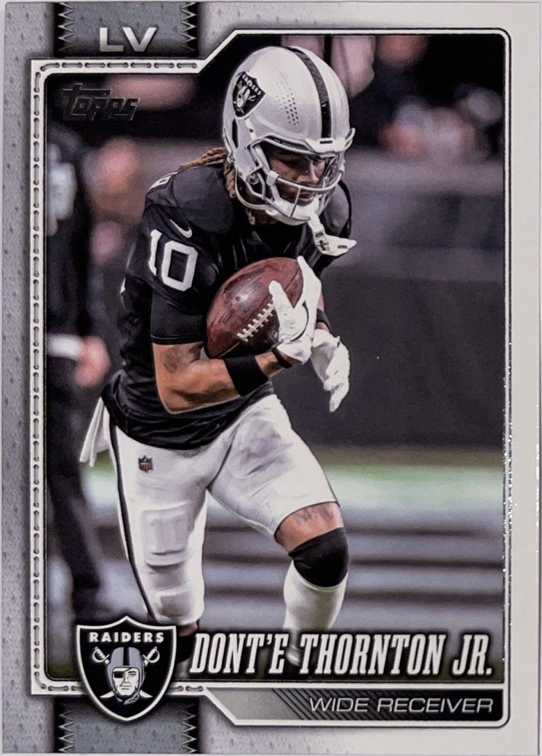 2026 Topps Football #118 Dont'e Thornton Jr. – Near Mint – voorkant