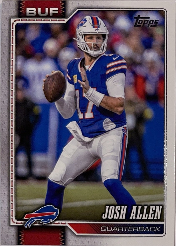 2026 Topps Football #22 Josh Allen – Near Mint – voorkant