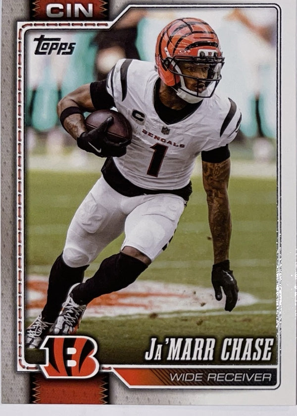 2026 Topps Football #43 Ja'Marr Chase – Near Mint – voorkant