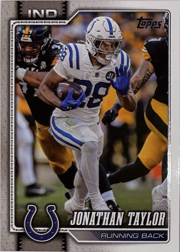 2026 Topps Football #86 Jonathan Taylor – Near Mint – voorkant