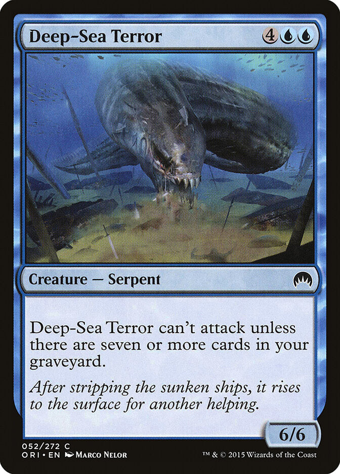 Deep-Sea Terror - Magic Origins (Common) [ORI-52]