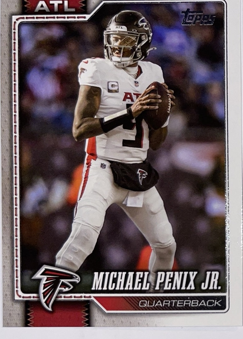 2026 Topps Football #8 Michael Penix Jr. – Near Mint – voorkant