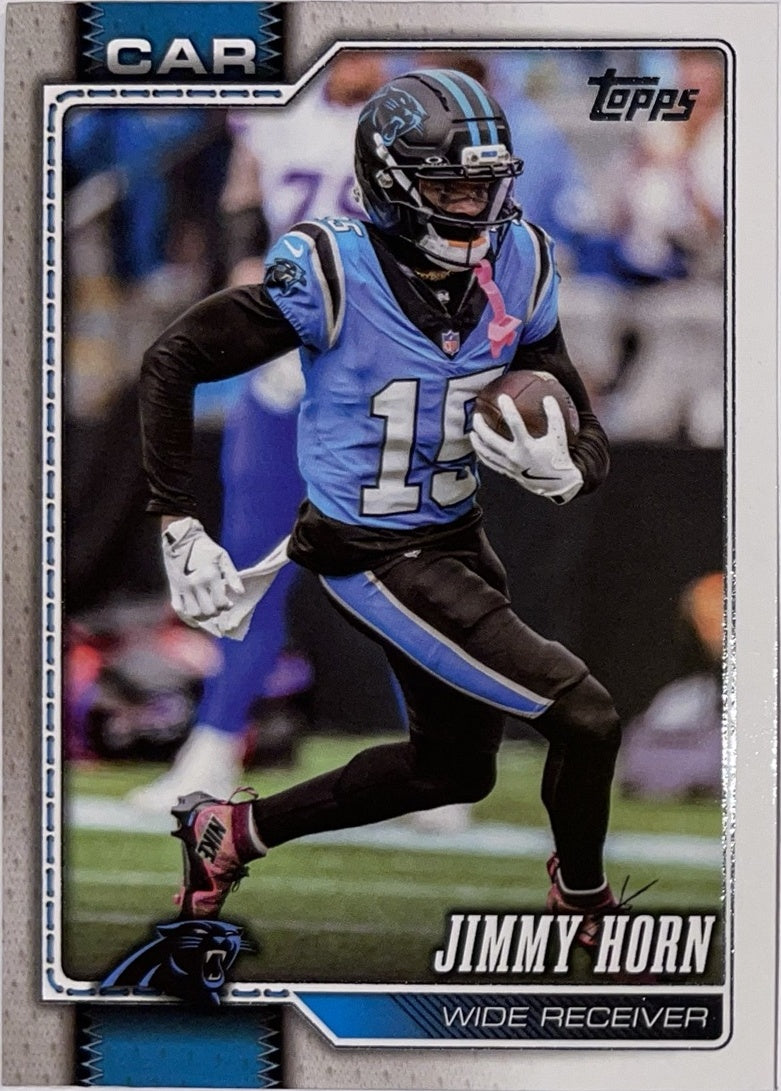 2026 Topps Football #31 Jimmy Horn Jr. – Near Mint – voorkant
