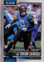 2026 Topps Football #27 Ja'Tavion Sanders – Near Mint – voorkant