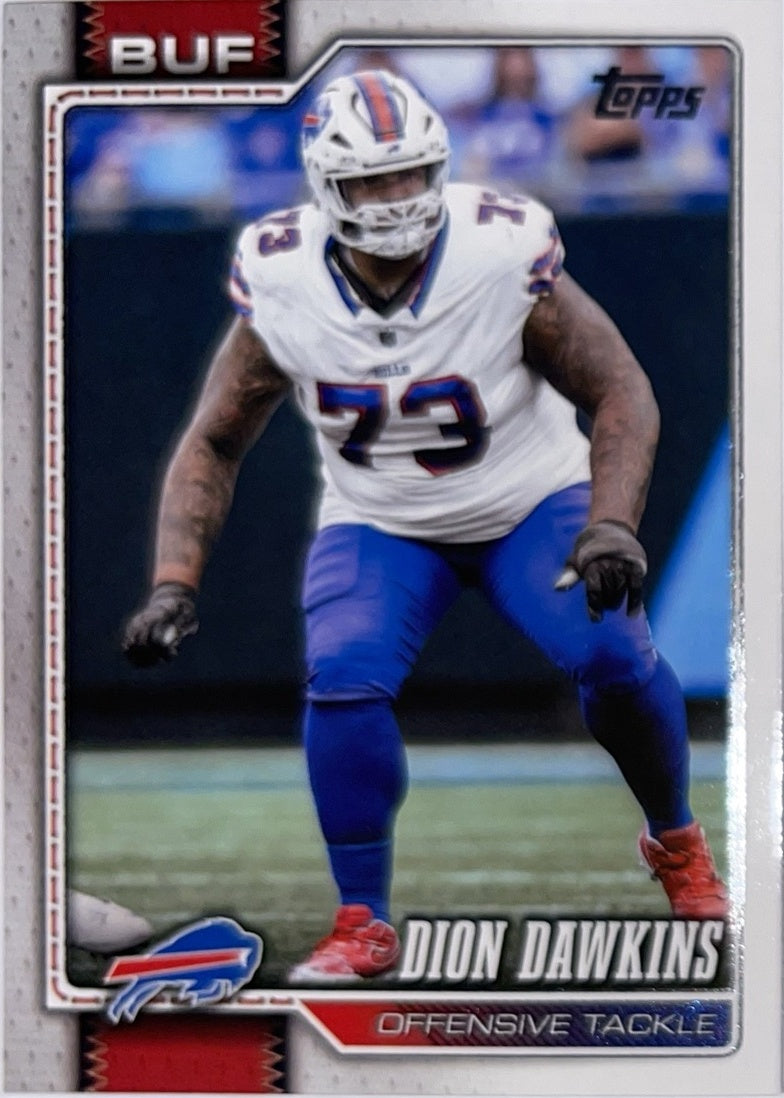 2026 Topps Football #23 Dion Dawkins – Near Mint – voorkant