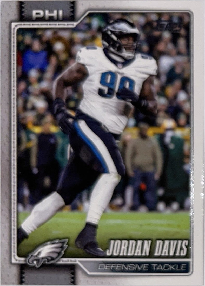 2026 Topps Football #168 Jordan Davis – Near Mint – voorkant