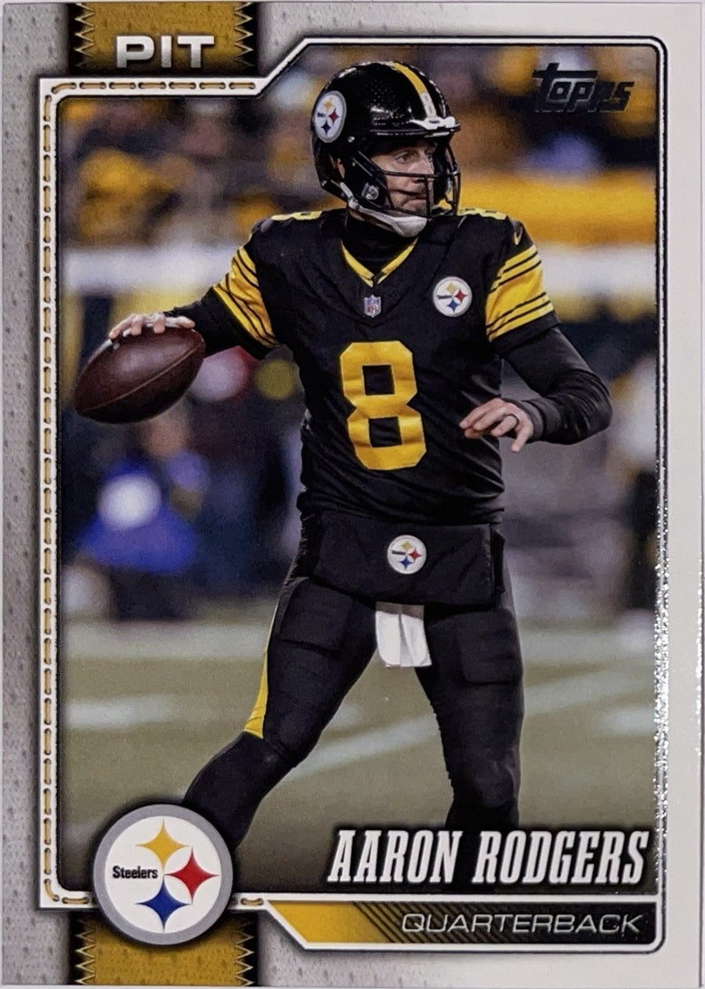 2026 Topps Football #173 Aaron Rodgers – Near Mint – voorkant