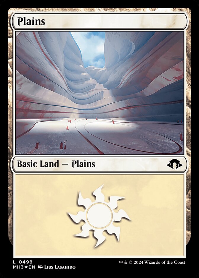 Magic-kaart Plains MH3-498 uit Modern Horizons 3 (Land)