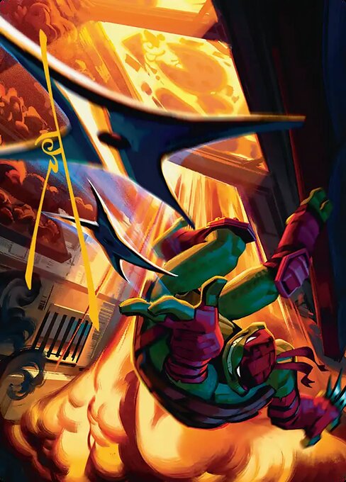 Storm of Steel // Storm of Steel – Teenage Mutant Ninja Turtles Art Series (ATMT-48) Magic: The Gathering card | LC-REM-20260804-15718171377996-00ca643e-f319-4213-876e-1efc9fc9df14