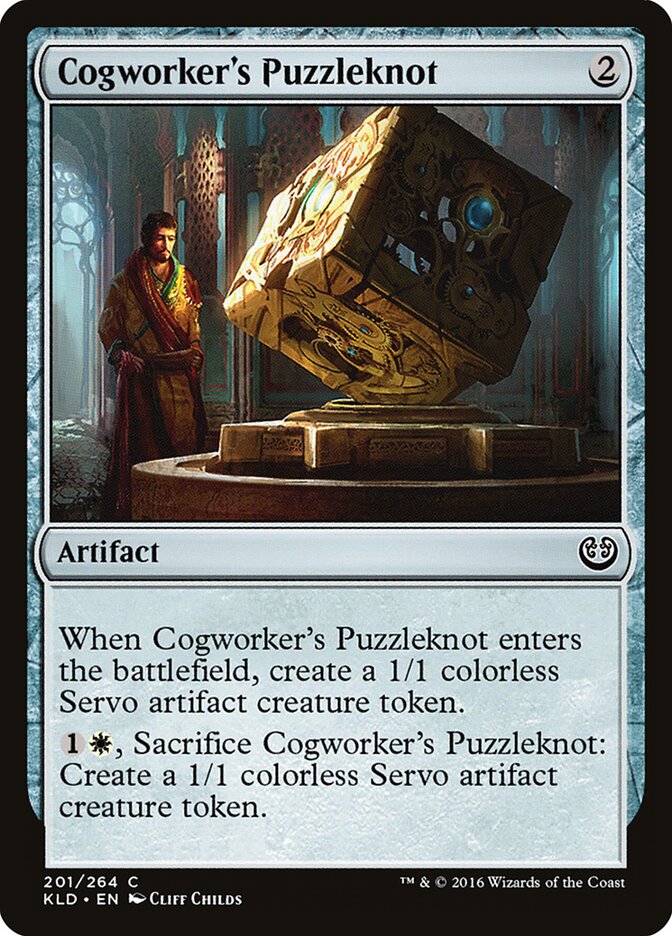 Cogworker's Puzzleknot - Kaladesh (Common) [KLD-201]