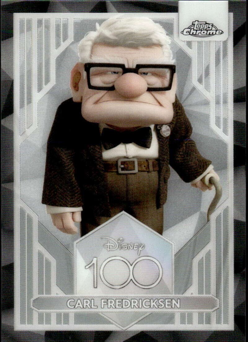 Carl Fredricksen #75 Base - 2023 Topps Chrome Disney 100 kaart